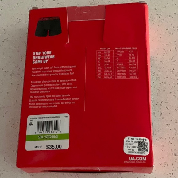 Mens UA tech BoxerJock brief 2 pack - Picture 3 of 9